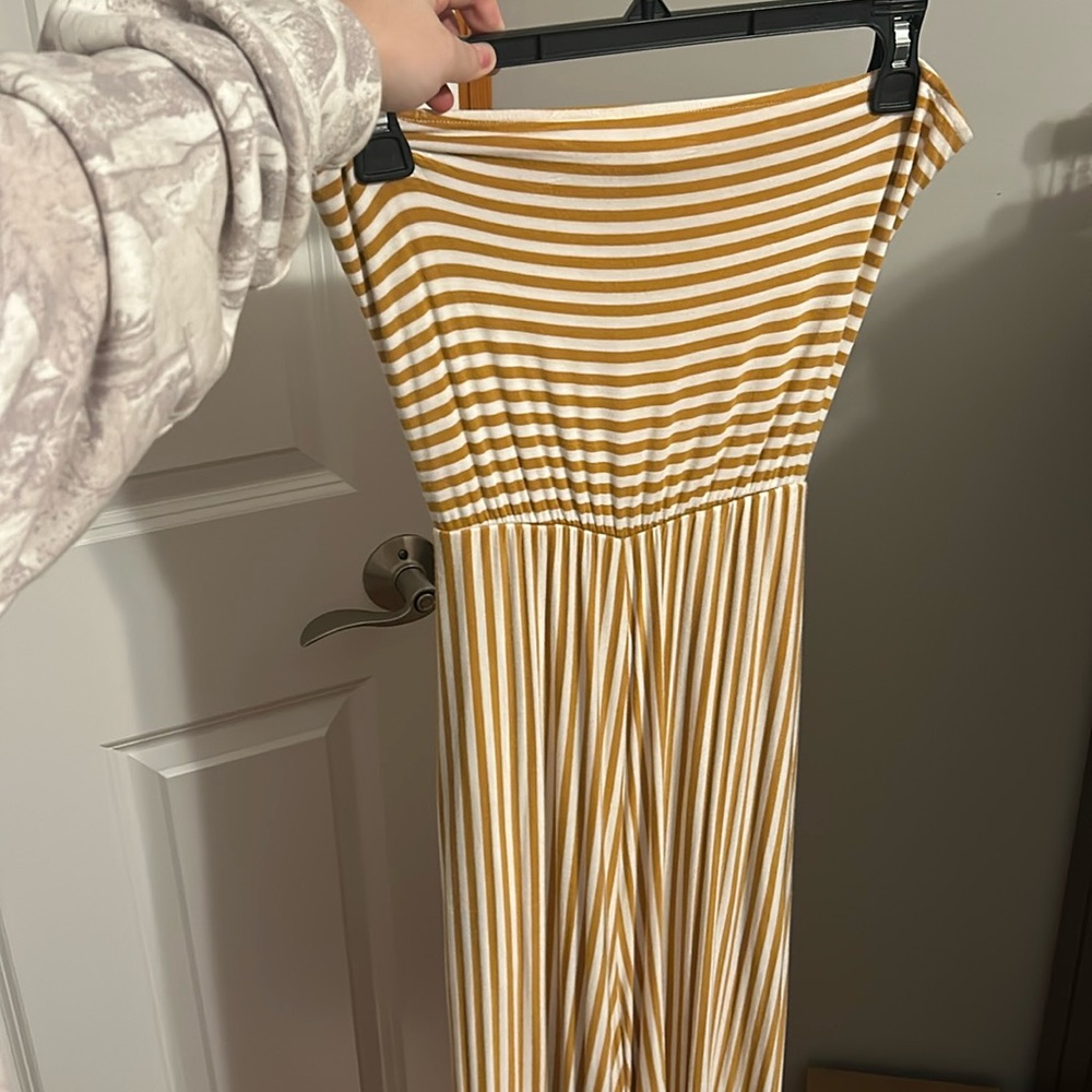 American Eagle Strapless Jumpsuit